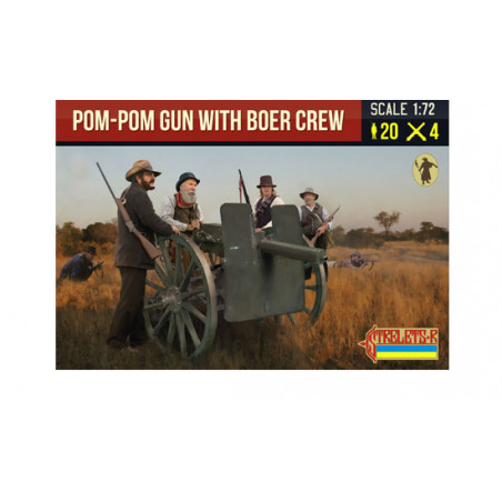Pom-Pom Gun with Boer Crew