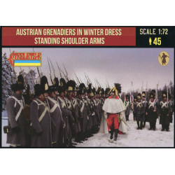 Austrian Grenadiers Winter Standing Shoulder Arms