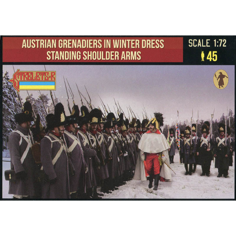 Austrian Grenadiers Winter Standing Shoulder Arms