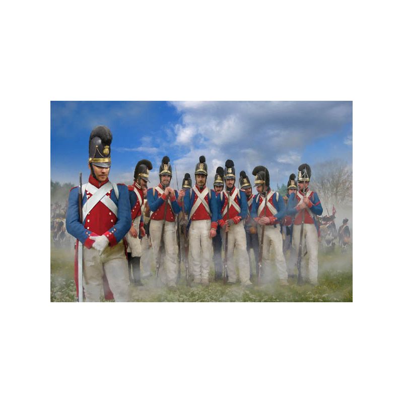 Bavarian Infantry at Ease