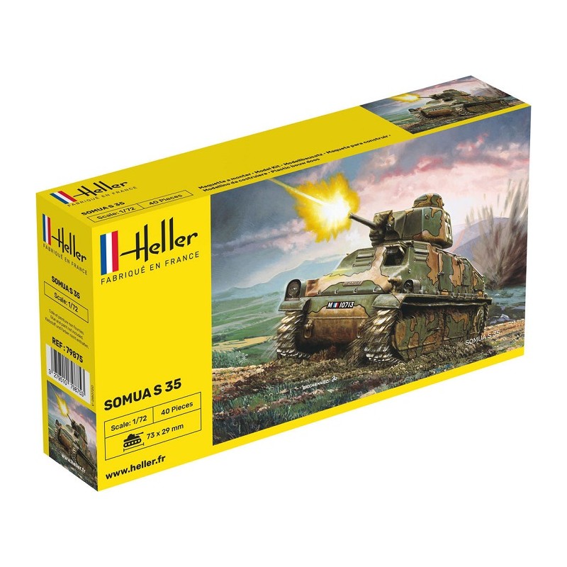 Somua S35 1/72 - Heller