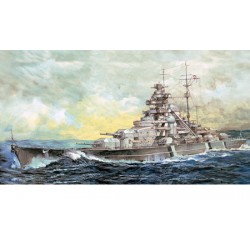 German Bismarck Battleship 1/700 - I Love Kit