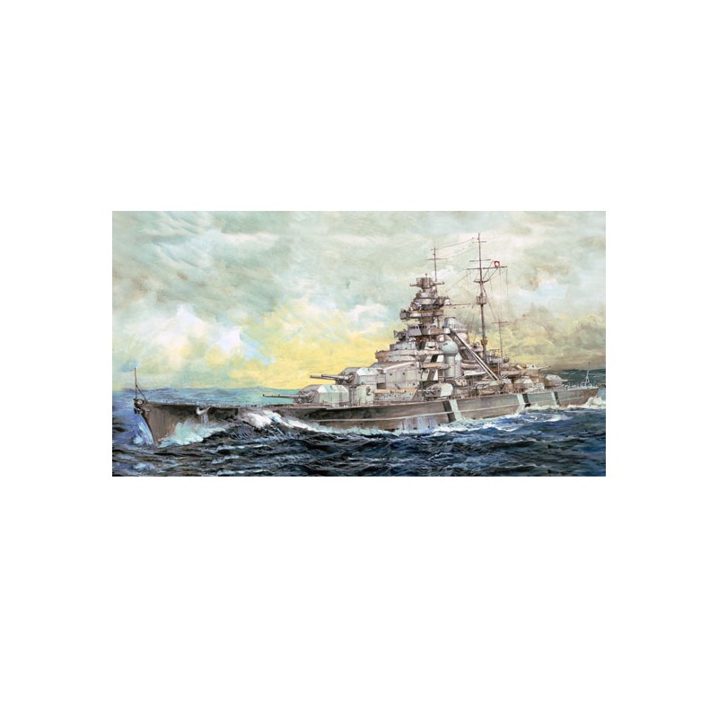 German Bismarck Battleship 1/700 - I Love Kit