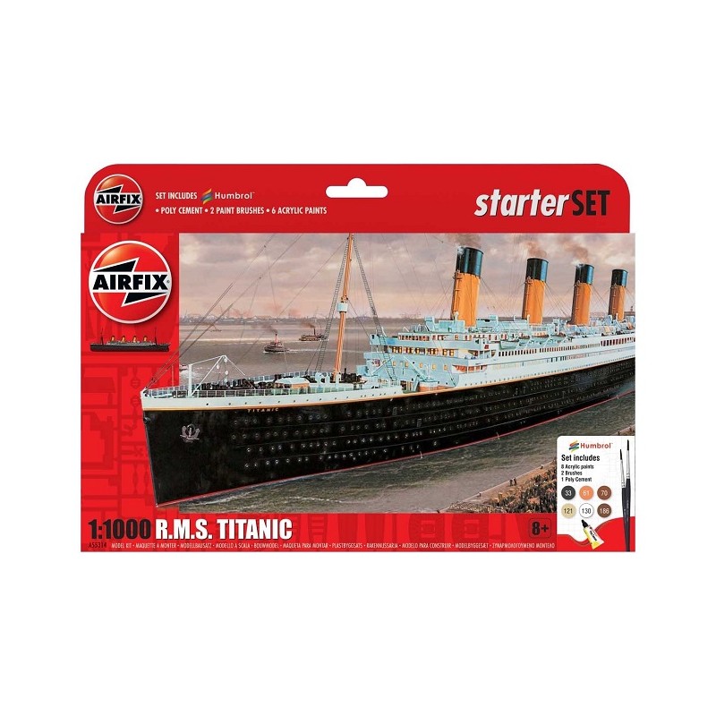 RMS Titanic Starter Set 1/1000 - Airfix