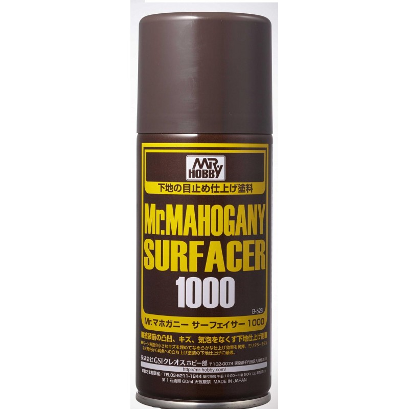 Apprêt Mr Mahogany Surfacer (Marron foncé)