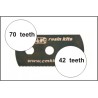 Lame de scie 42 dents et 72 dents (1pc) - CMK