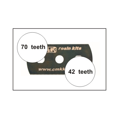 Lames de scie 42 dents et 70 dents (5pcs) - CMK