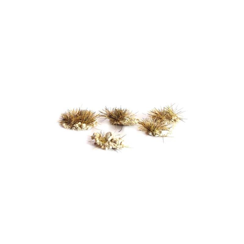 Touffes d'herbes desertiques adhésives 4mm (x100)