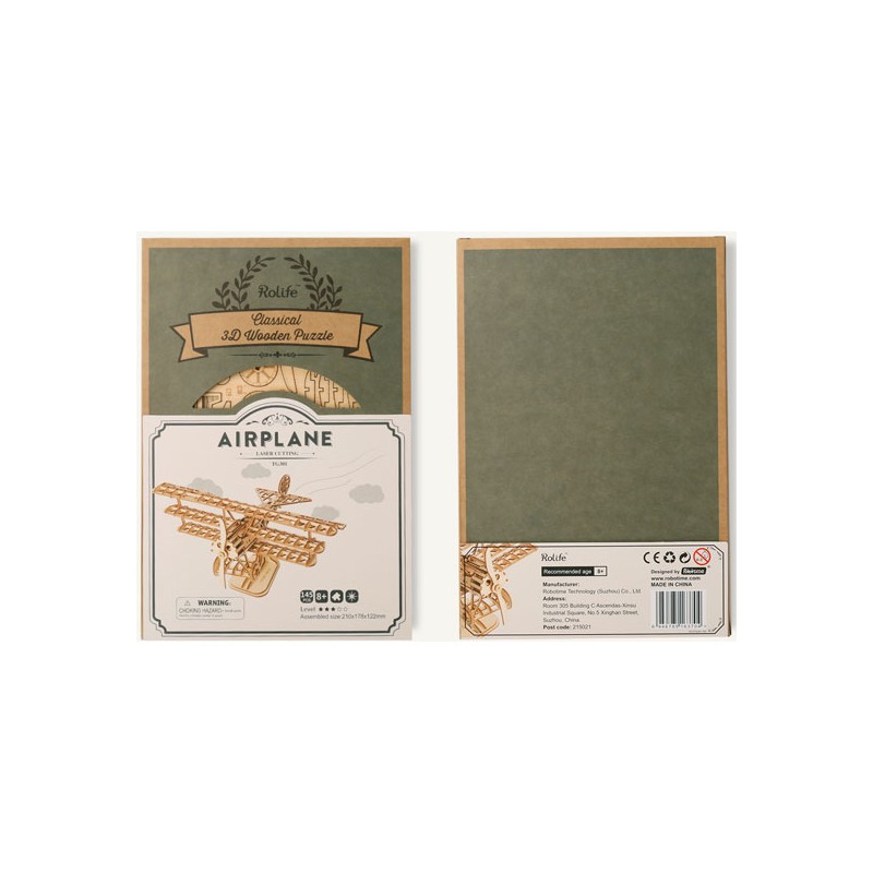 Avion Triplan - Robotime