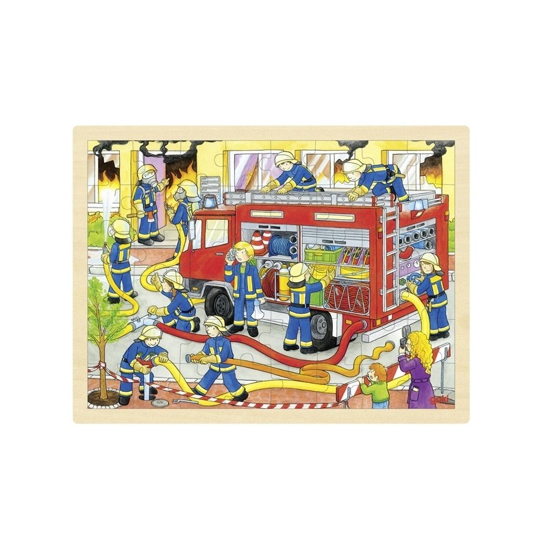 Puzzle Brigade de pompiers 48p