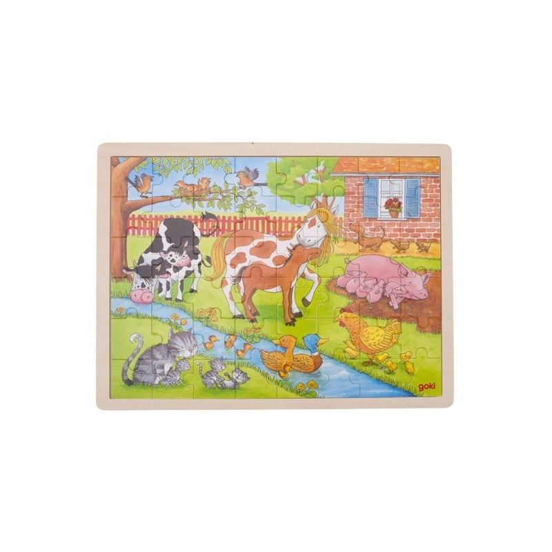 Puzzle Vie à la ferme 48p