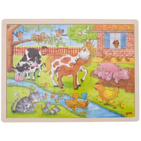 Puzzle Vie à la ferme 48p