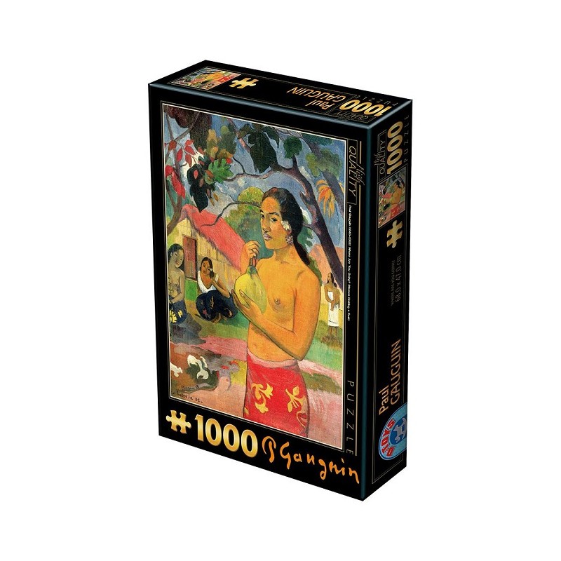 Puzzle 1000p Gauguin - Femme portant un fruit