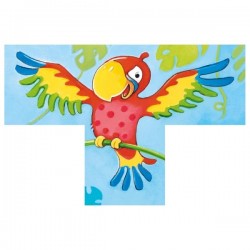 Puzzle de cubes, animaux...