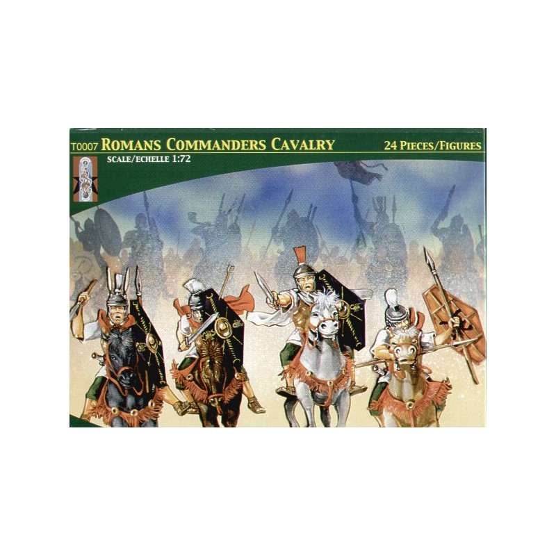 Romans Commanders Cavalry 1/72 - Lucky Toys