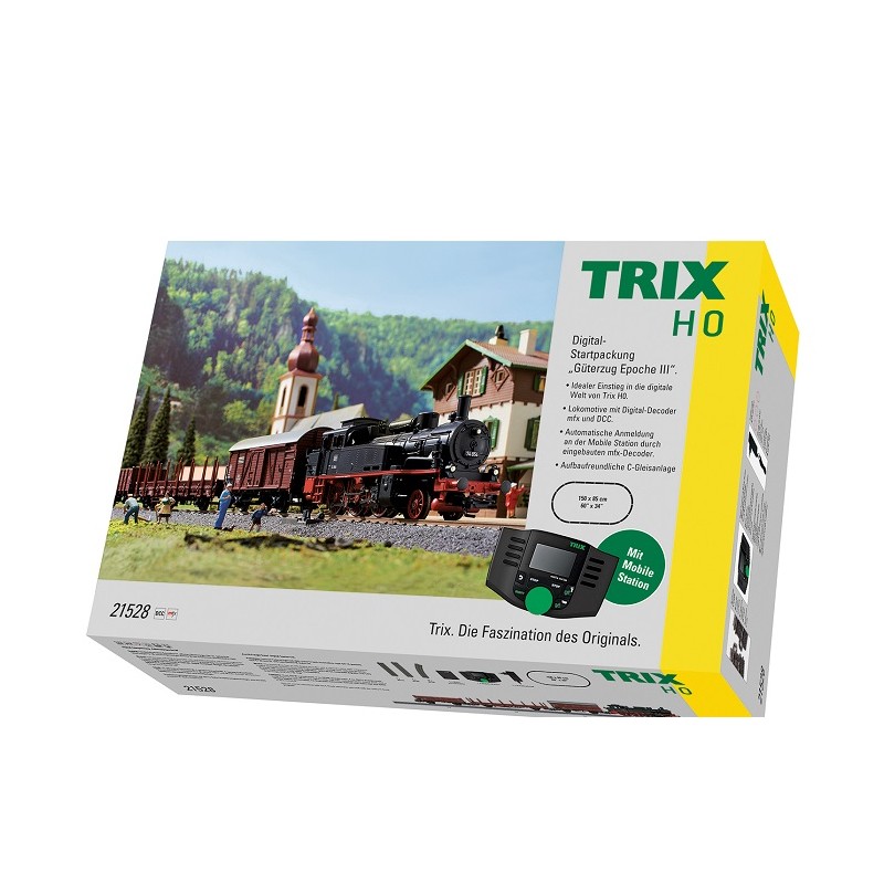Coffret de départ numérique train à vapeur - Trix