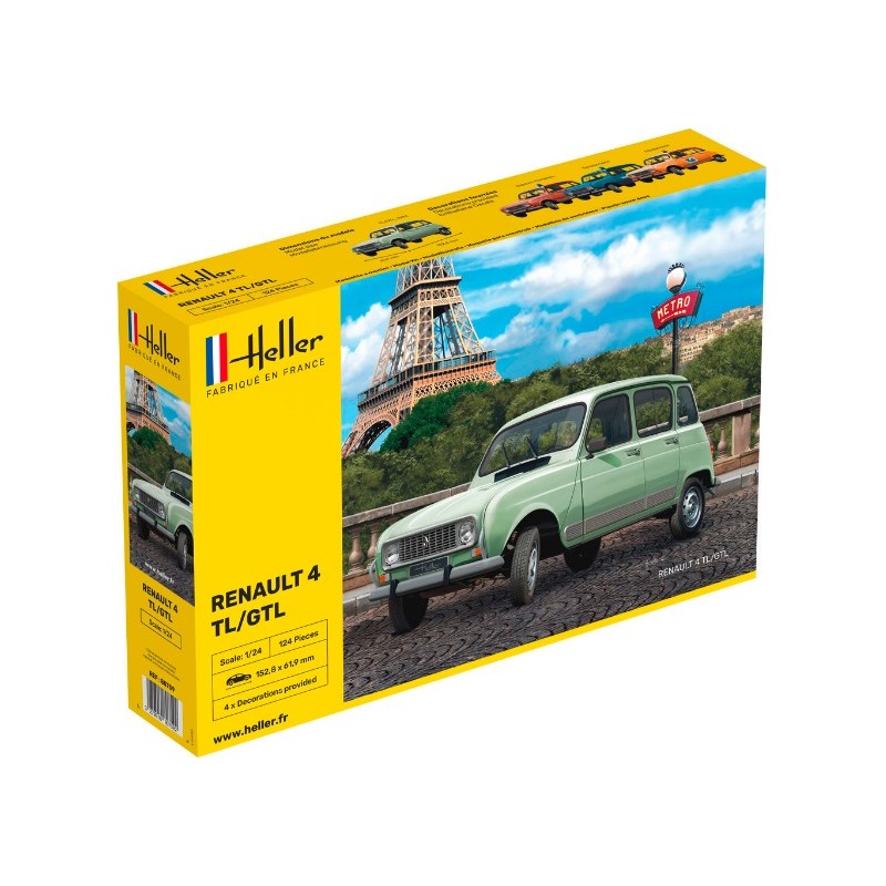 Renault 4L 1/24 - Heller