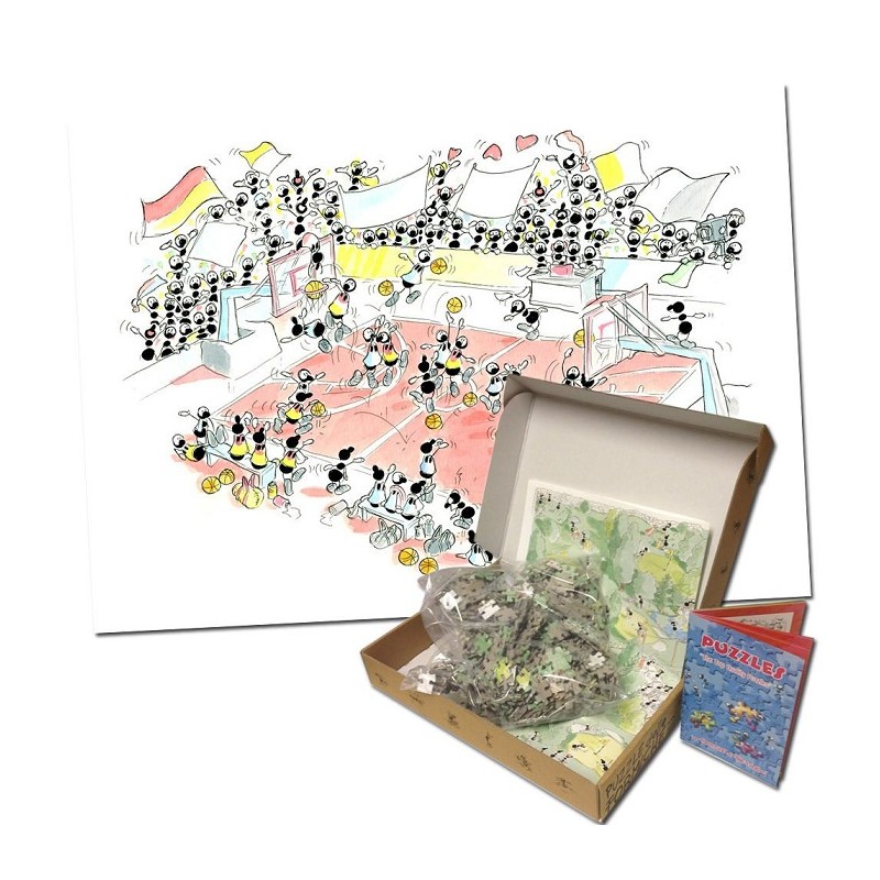 Puzzle 540p Basket - Akena