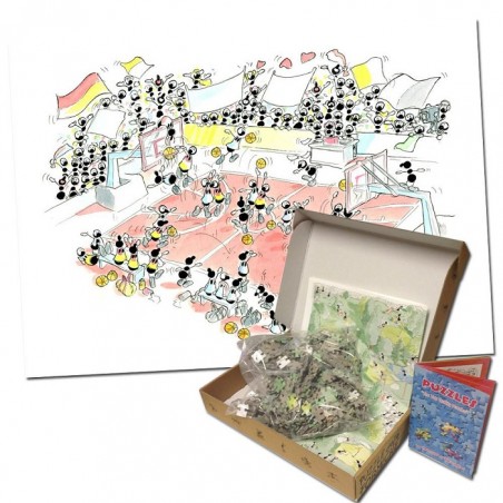 Puzzle 540p Basket - Akena