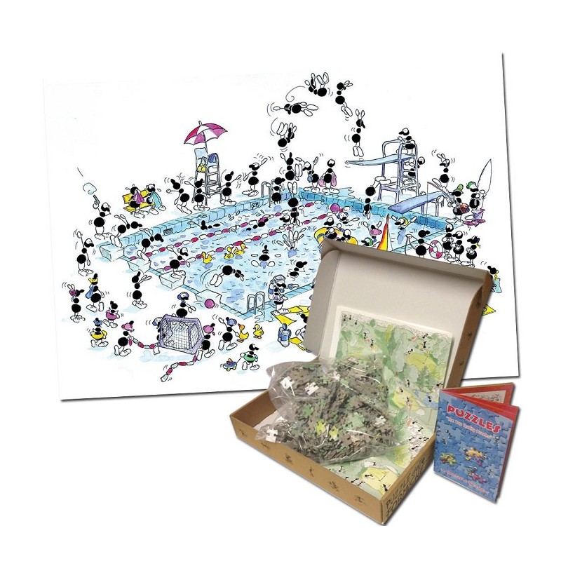 Puzzle 540p Piscine - Akena