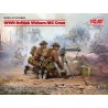WWII British Vickers MG & Crew 1/35 - ICM