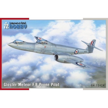 Gloster Meteor F.8 Prone Pilot 1/72 - Special Hobby