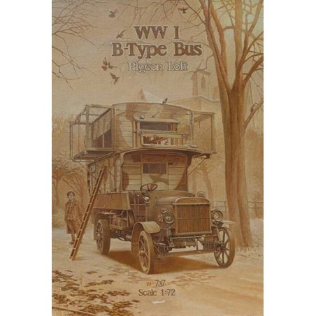 Type B WWI Bus "Pigeon Loft" 1/72 - Roden