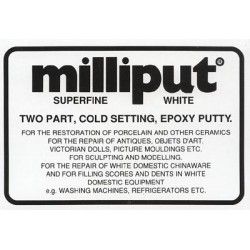 Milliput Super Fine White