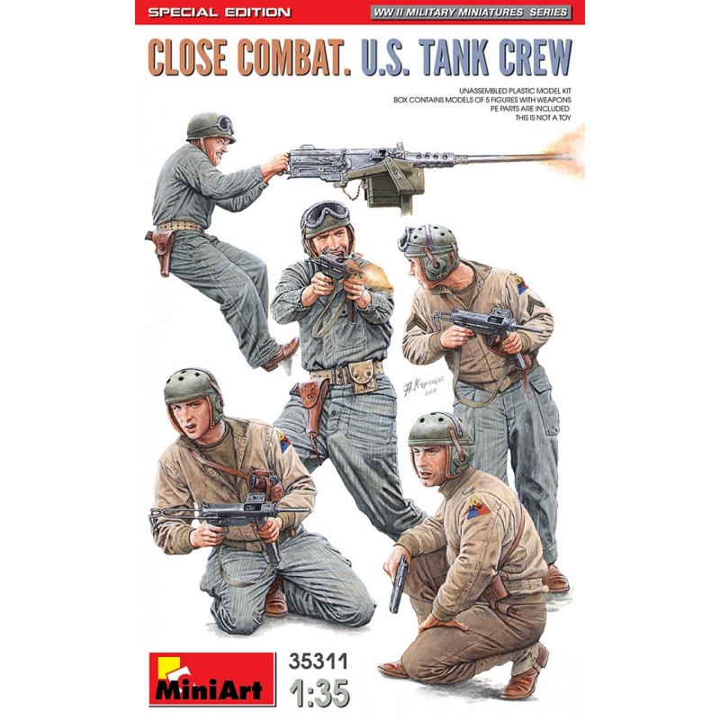 Close Combat U.S. Tank Crew Special Edition 1/35 - MiniArt