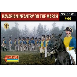 Bavarian Infantry on the March 1/72 - Strelets