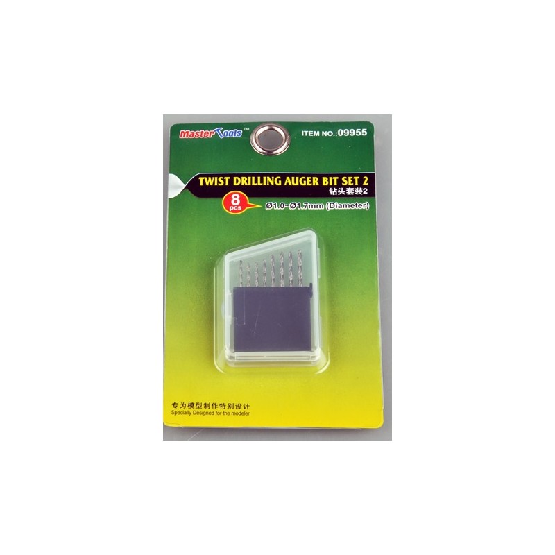 Set de 8 forêts de 1 à 1,7mm