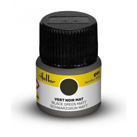091 vert noir mat