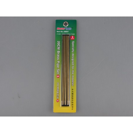 Tubes laiton 20 cm set 6
