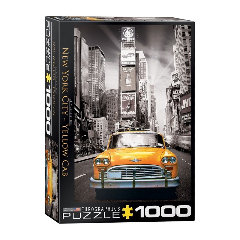 Puzzle 1000p NYC Yellow Cab - Eurographics