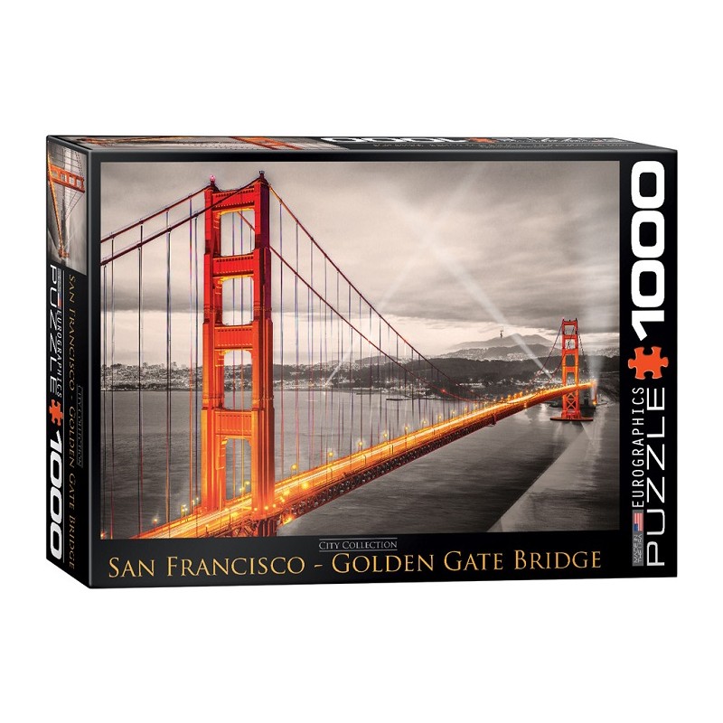 Puzzle 1000p Golden Gate Bridge - Eurographics