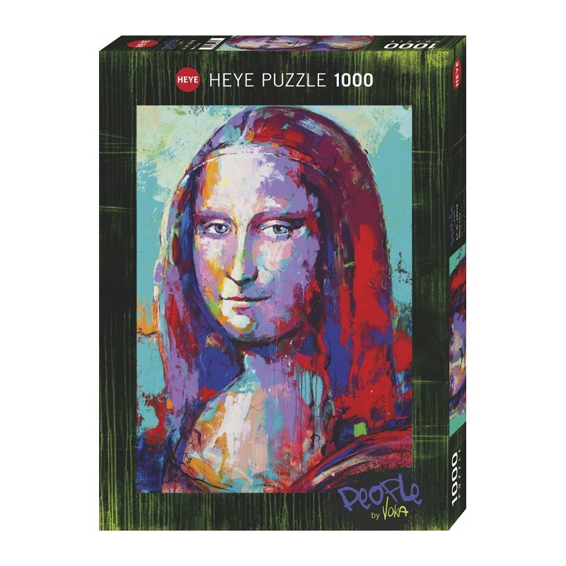 Puzzle 1000p Voka - Mona Lisa - Heye
