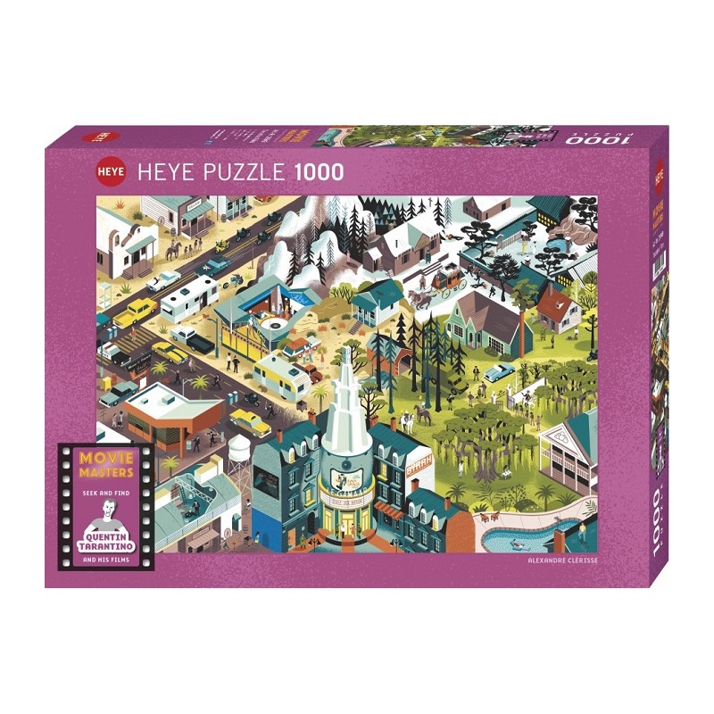 Puzzle 1000p Movie Masters Tarantino - Heye