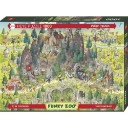 Puzzle 1000p Funky Zoo Transylvanian Habitat - Heye