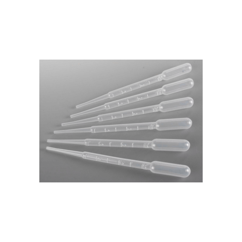 Set de 6 pipettes graduées