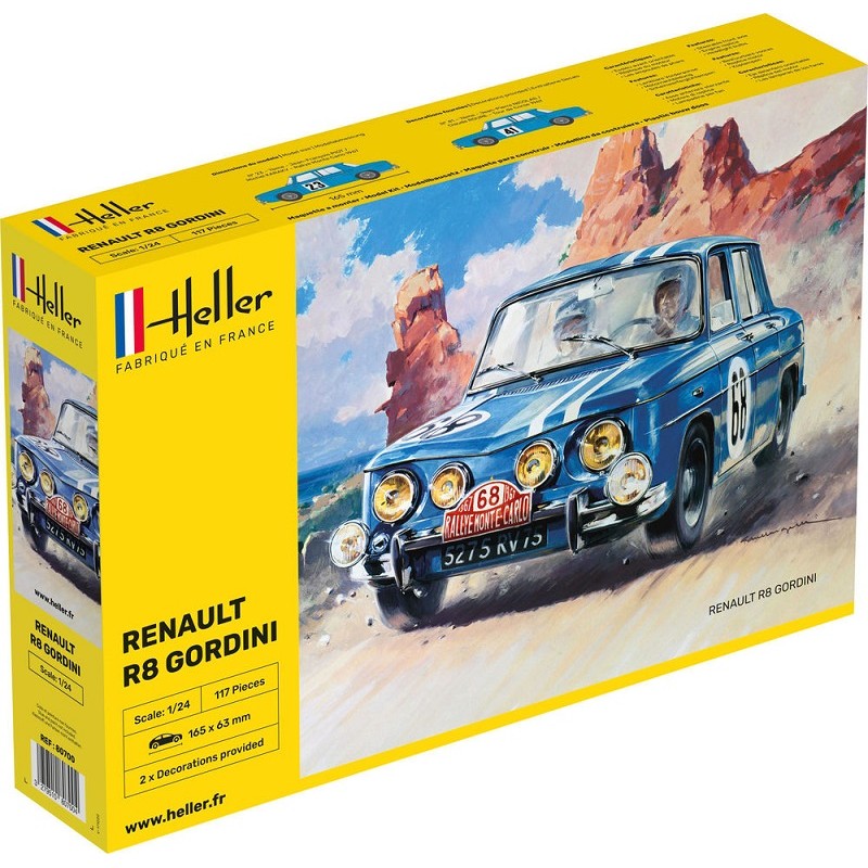 Renault R8 Gordini 1/24 - Heller