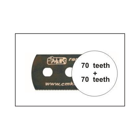 Lames de scie 70 dents (5pcs) - CMK