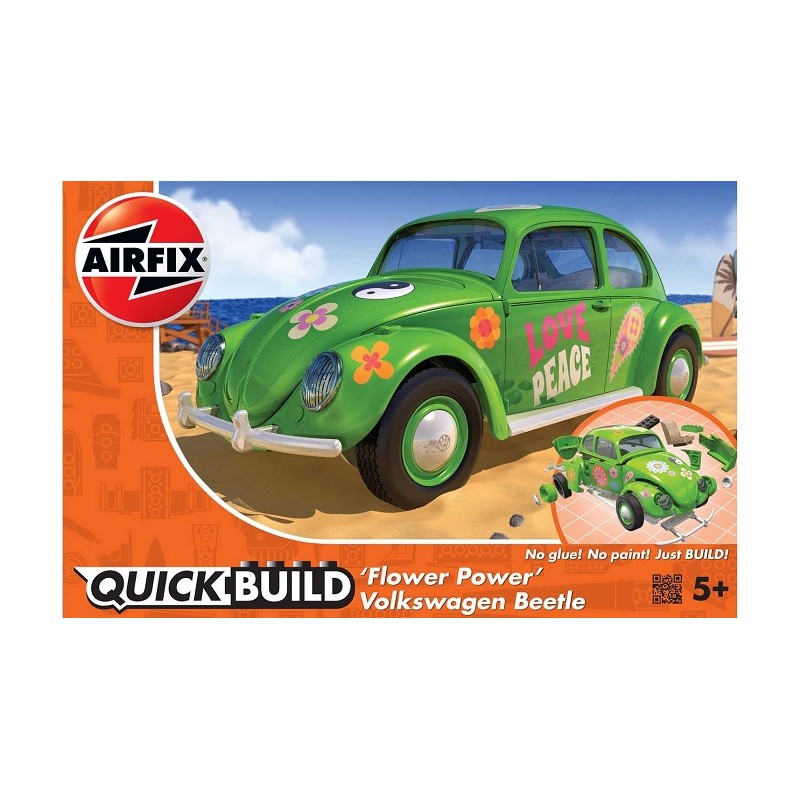 QUICK BUILD VW Beetle Flower-Power - Airfix