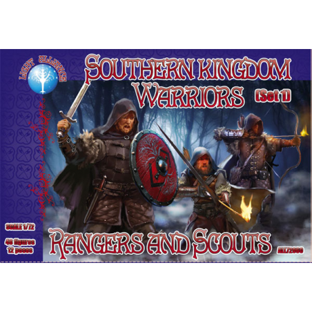 Southern kingdom Warriors Set 1. Rangers and Scouts 1/72 - Dark Alliance