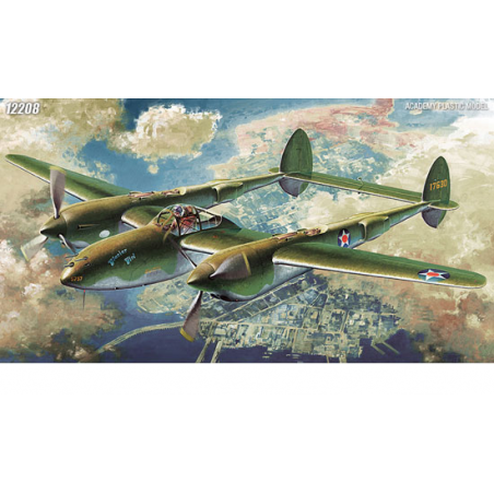 P-38F Lightning Glacier Girl 1/48 - Academy