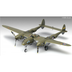 P-38F Lightning Glacier Girl 1/48 - Academy
