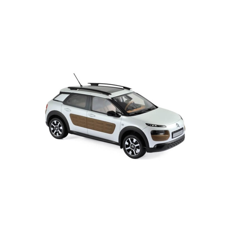 Citroën C4 Cactus 2014 Pearl White Chocolate Airbump 1/18 Norev