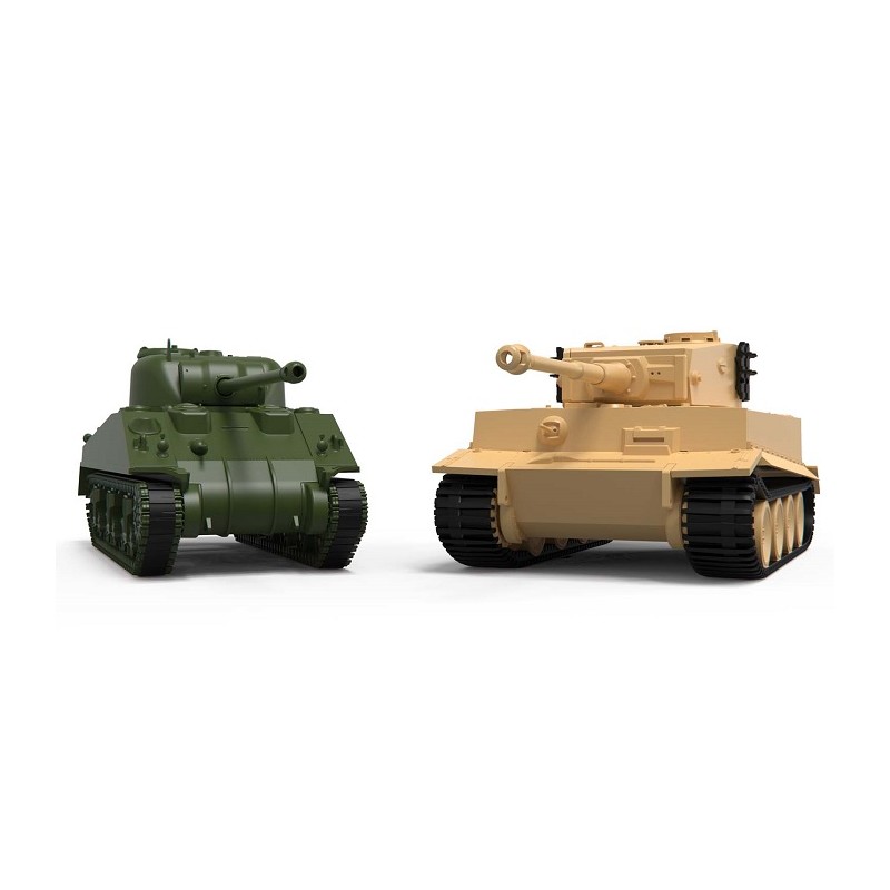 Starter Set Tiger 1 vs Sherman Firefly 1/72 - Airfix