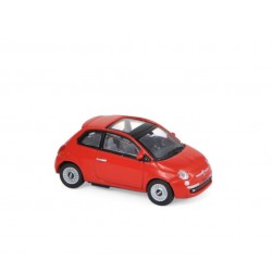 Fiat 500 2007 - Red 1/87 -...