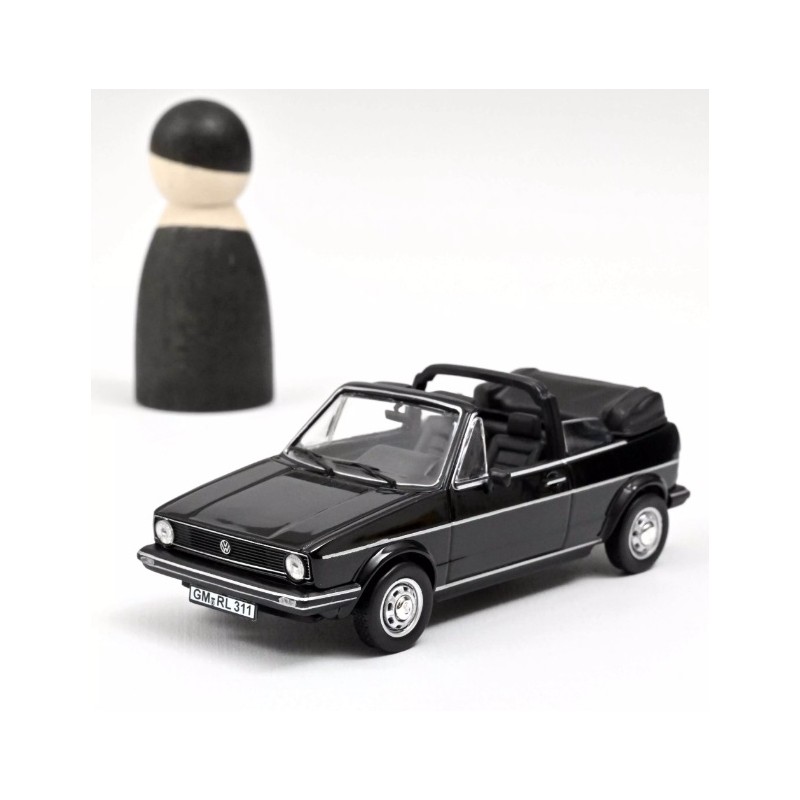 VW Golf Cabriolet 1981 - Black 1/43 - Norev