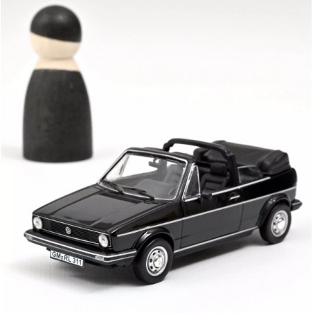 VW Golf Cabriolet 1981 - Black 1/43 - Norev